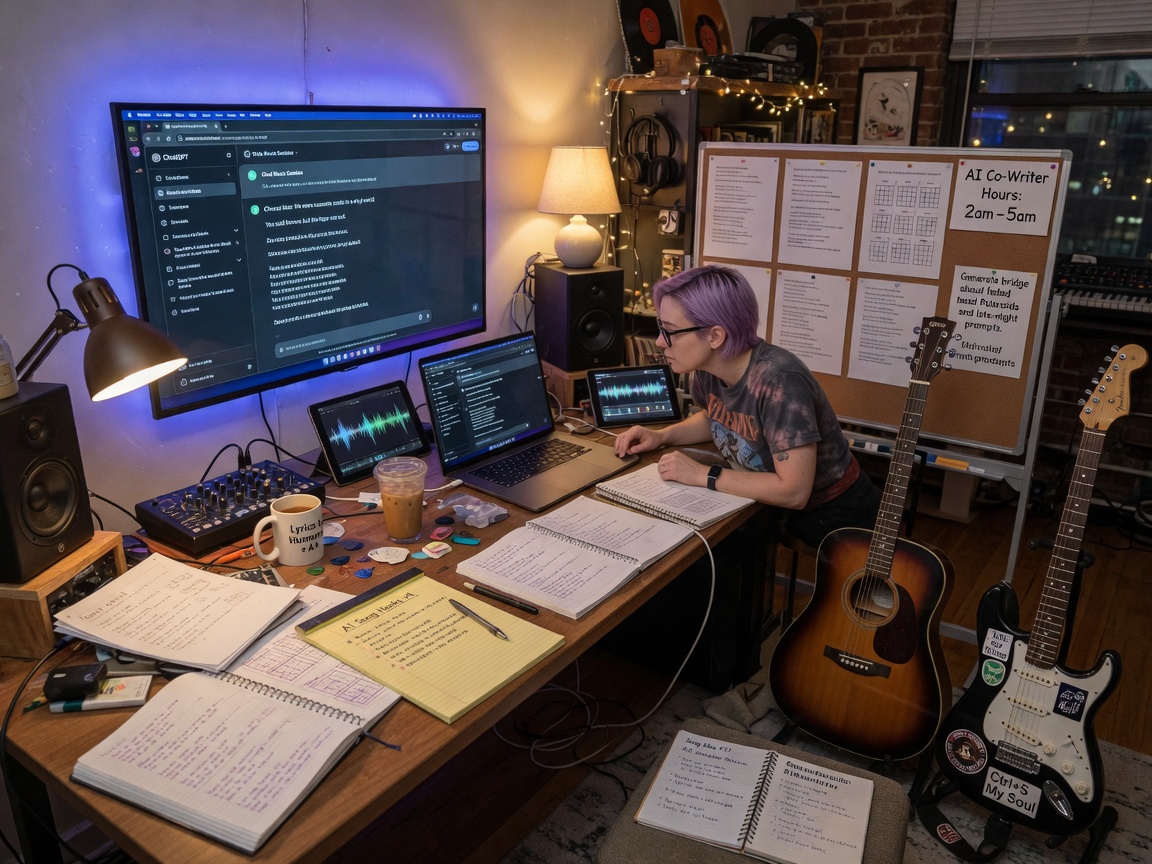Grok for Musicians 2026 creative songwriting and composition with AI